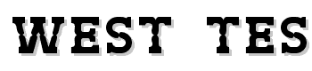 West-Test font